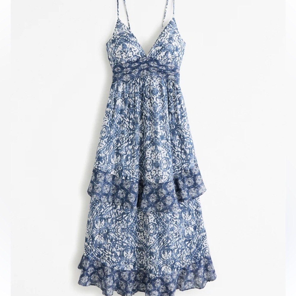 Abercrombie and Fitch Blue Maxi Dress